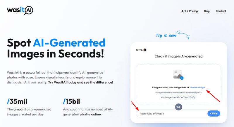 Waslt AI Image Detector