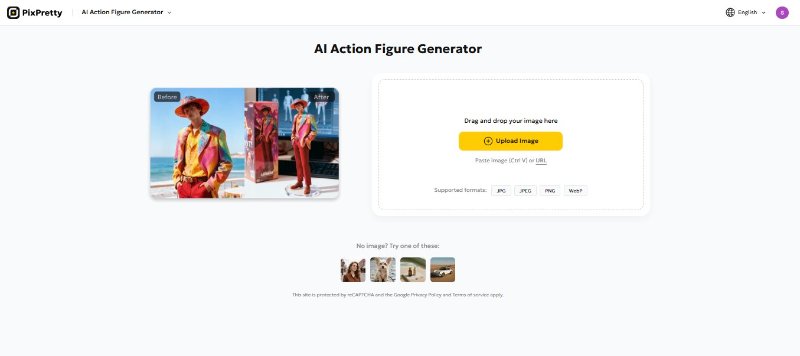 PixPretty KI Action Figure Generator