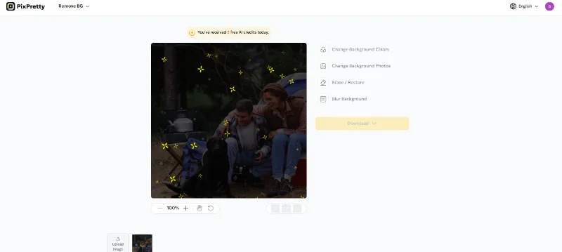 pixpretty ai background remover