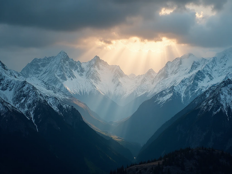 majestic-snow-capped-mountain