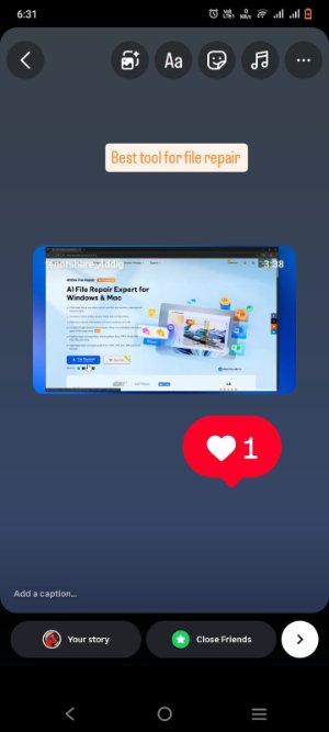 repost for instagram story