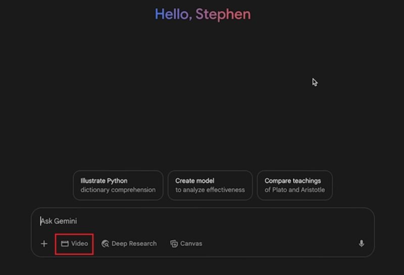 select-generate-video