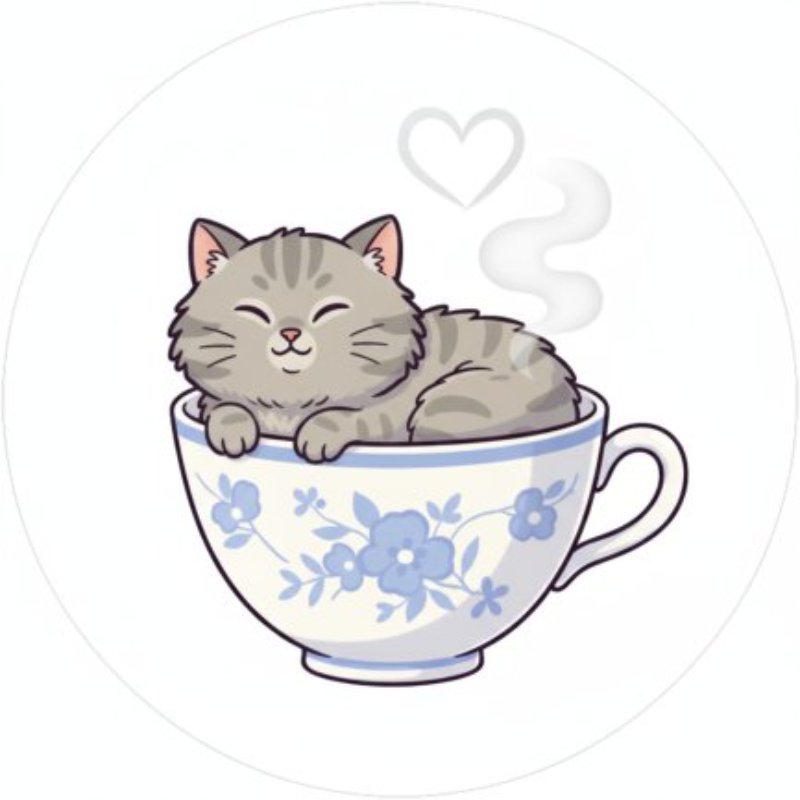 Showing cute Genmoji of Smiling cloud.