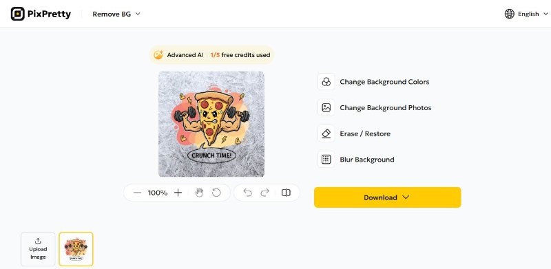  Showing Genmoji transformation tool Pixpretty