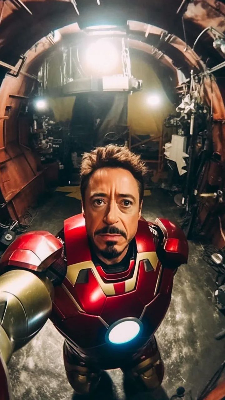 Futuristic hero Portraits ai