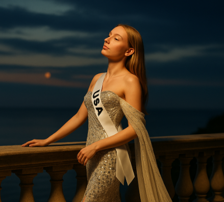 try Miss Universe costumes  step 2