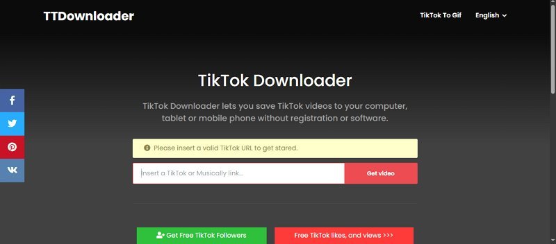 TTDownloader website
