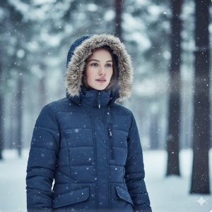 winter outerwear scene