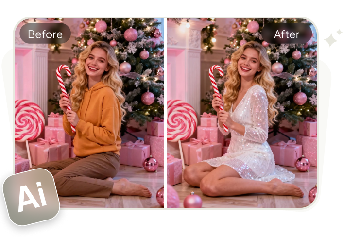 pixpretty ile kıyafet değiştirme