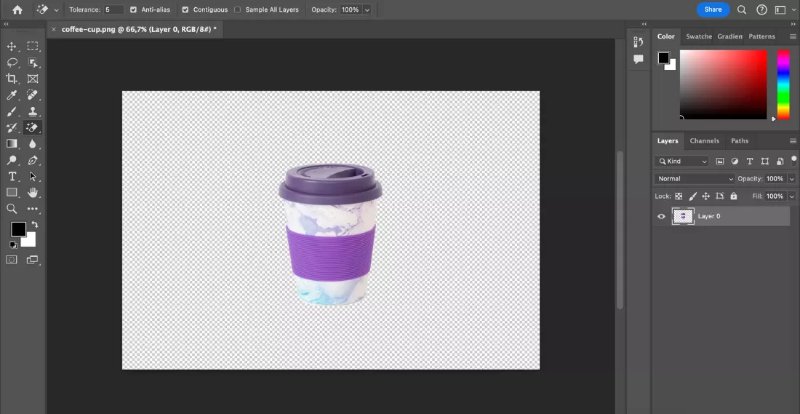 Farbbereich und Kanäle Methode