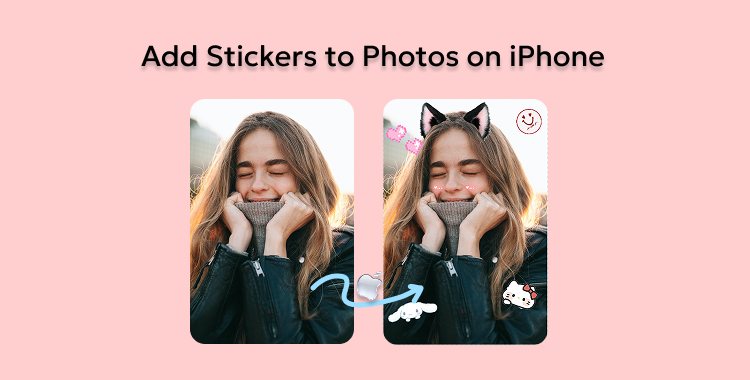 아이폰 사진에 스티커 추가하는 방법