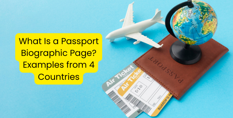 passport biographic page