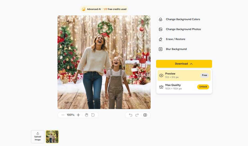 Bearbeitetes Foto herunterladen