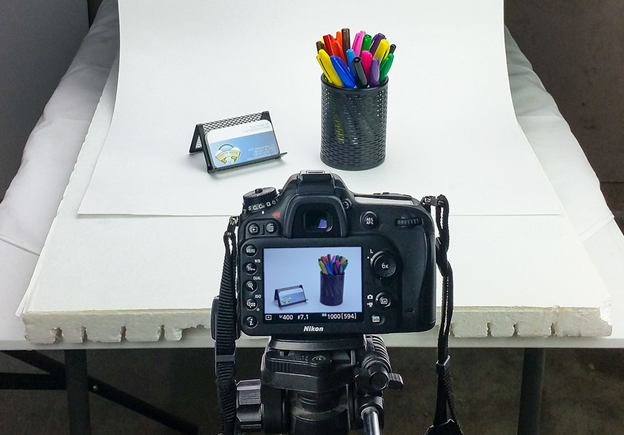edit product photos camera