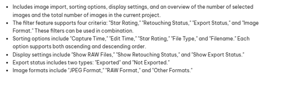 photos export