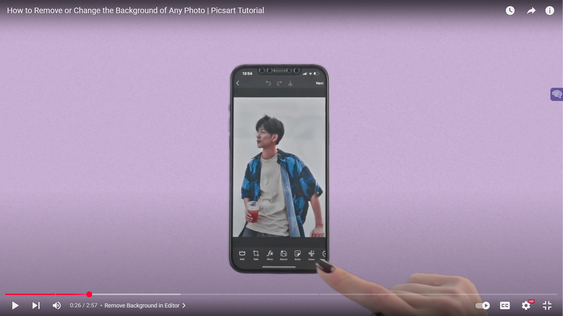  Change Background With PicsArt