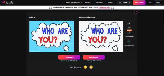 Download your transparent logo