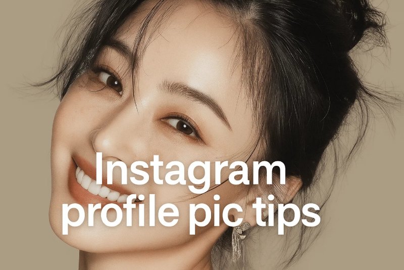 마무리하기 전에, 인스타 프사 만들 때 꼭 기억해야 할 몇 가지 팁을 소개합니다.