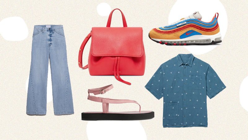 branded clothing and shoes