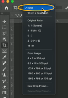crop images on mac photoshop