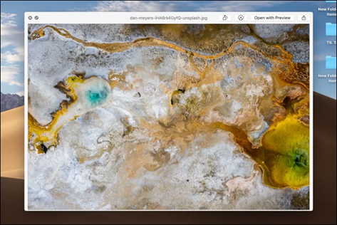 crop images on mac quick look
