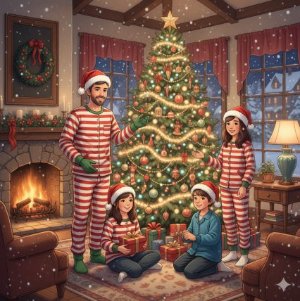  ai christmas prompts Image