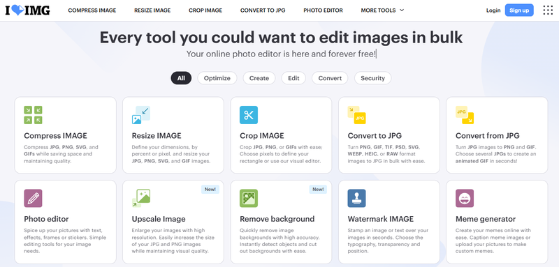 Bildgröße kostenlos in KB reduzieren