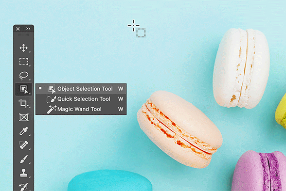 Open the Quick Selection Tool