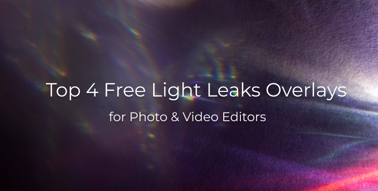 light leaks overlays