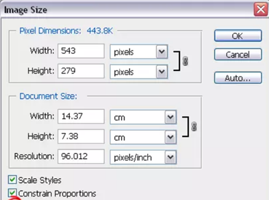 maintain aspect ratio