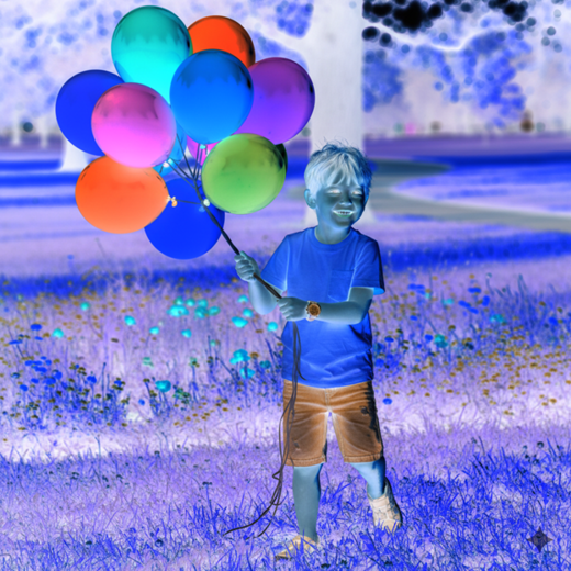 negative photo filter