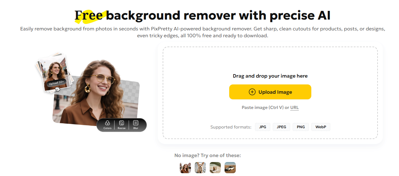 Upload TikTok video with watermark to PixPretty