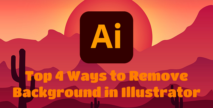 how to remove background in illustrator