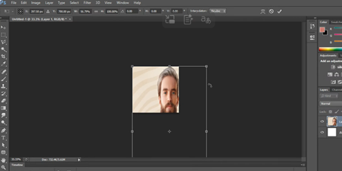 resize via control t