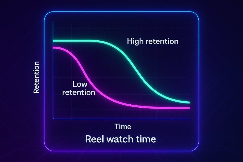 Instagram's algorithm prioritizes "time spent" on content. The longer people watch, read, or interact with your post, the more the algorithm shows it to others.