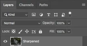 sharpen after resize