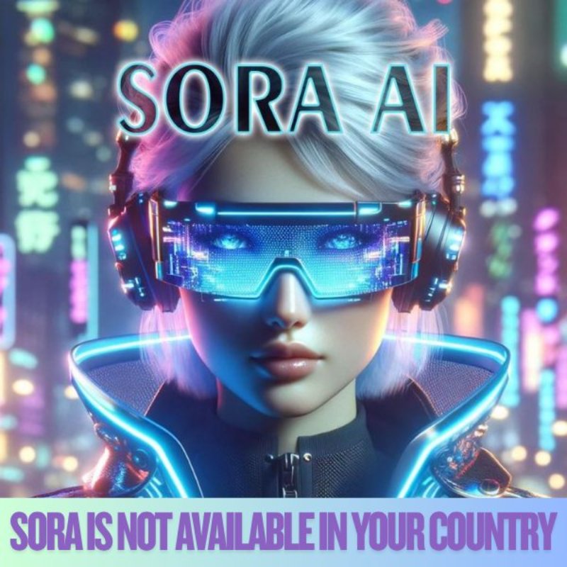 Sora is not working in your country