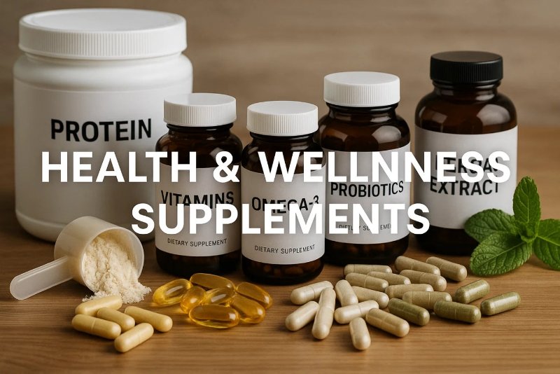 소피파이에서 합법적으로 판매 가능한 건강 보충제 예시