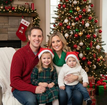 family photo color schemes christmas