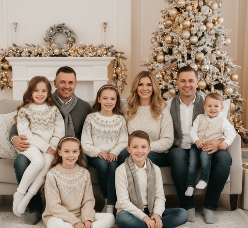 family photo color schemes christmas