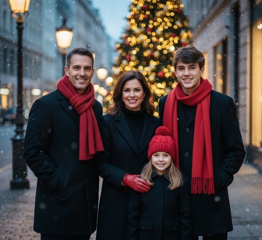 family photo color schemes christmas