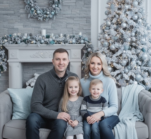 family photo color schemes christmas