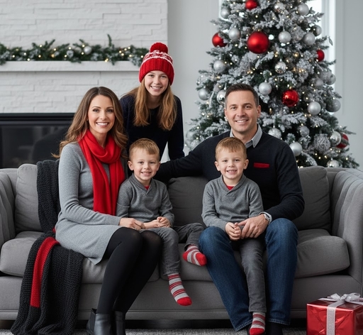family photo color schemes christmas
