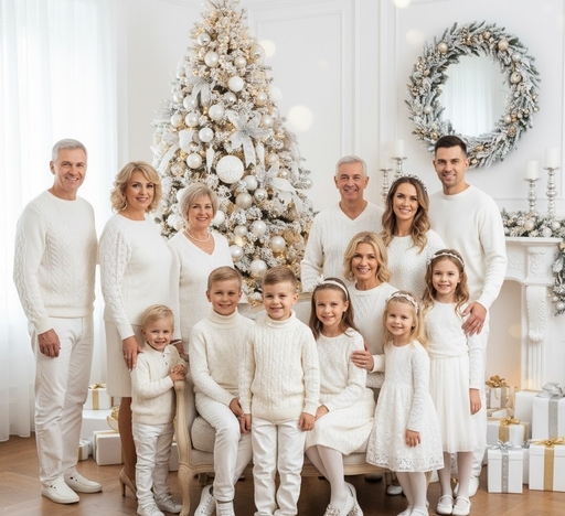 family photo color schemes christmas