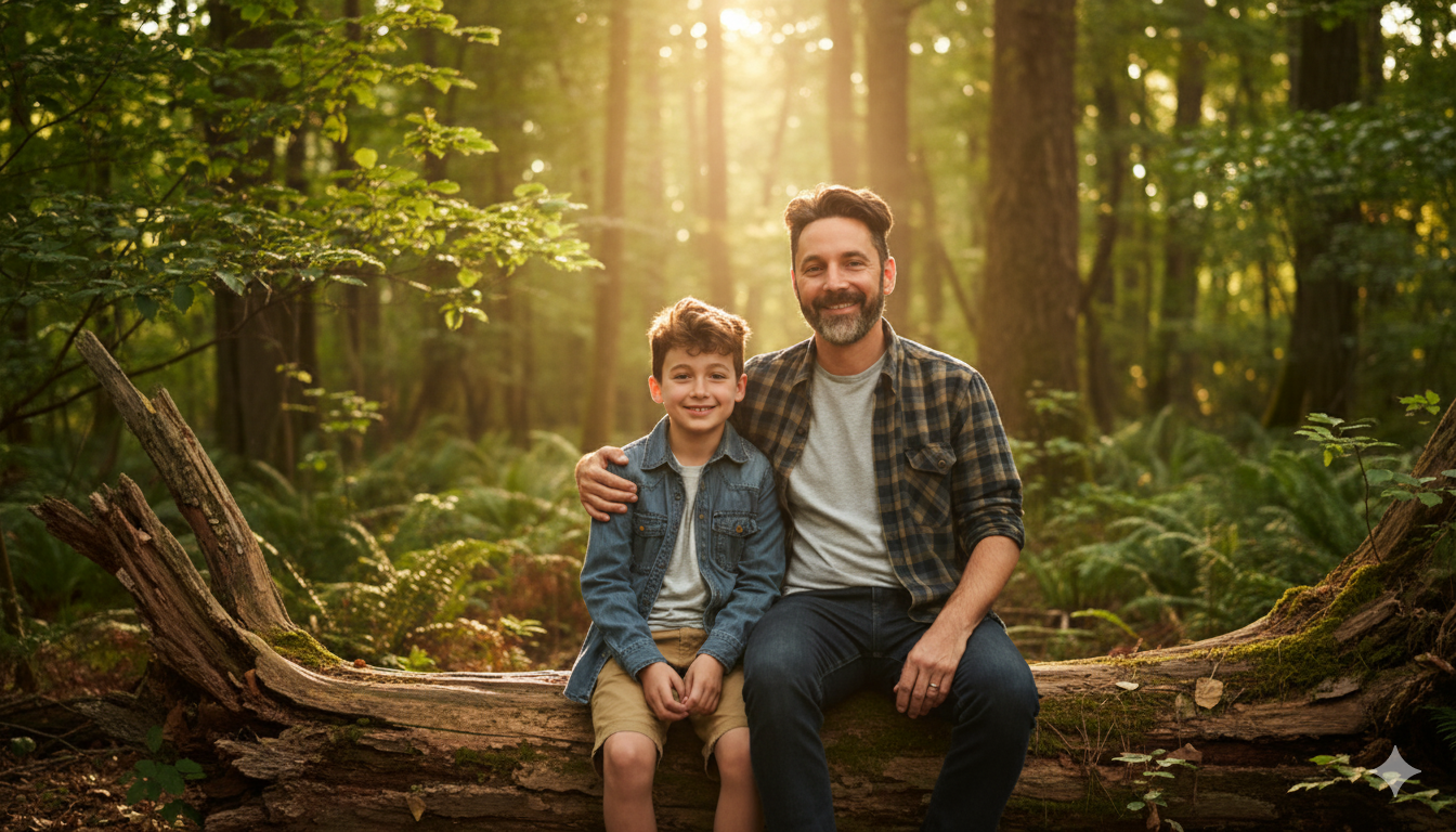 gemini ai father and son photo prompts