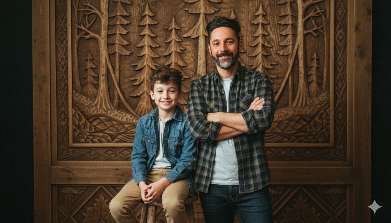 gemini ai father and son photo prompts