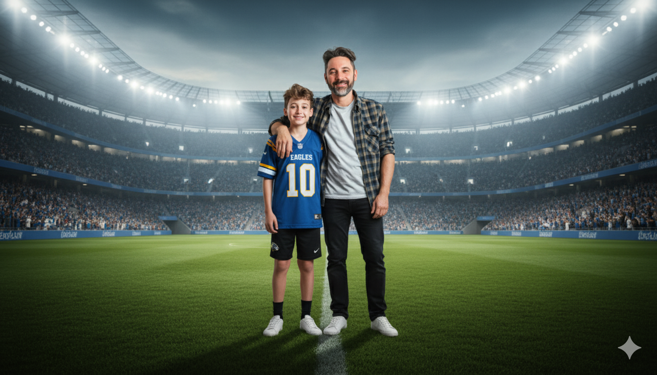 gemini ai father and son photo prompts
