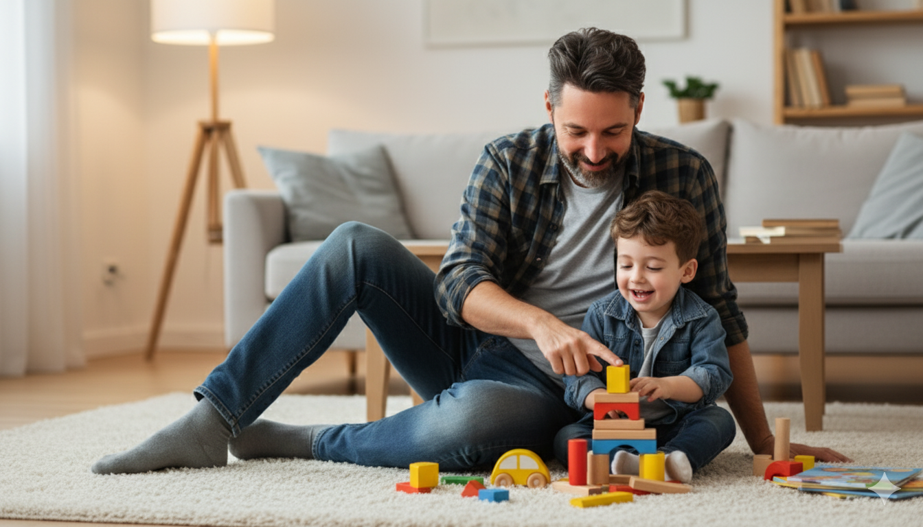 gemini ai father and son photo prompts