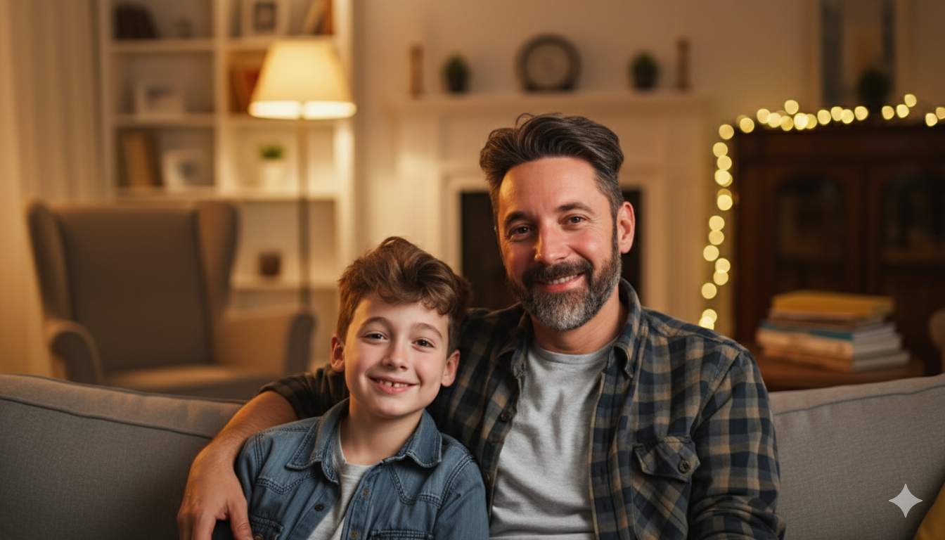 gemini ai father and son photo prompts