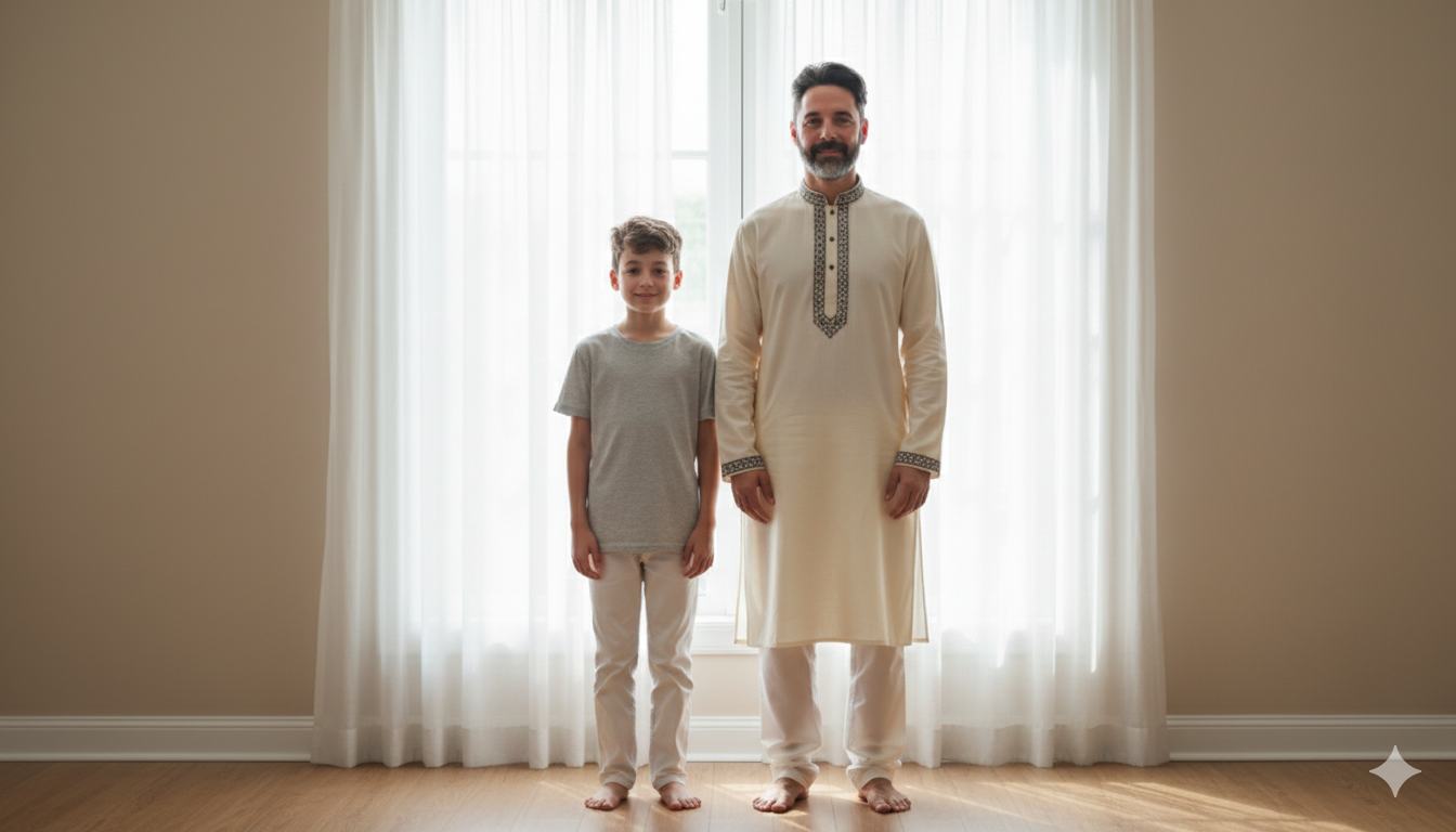 gemini ai father and son photo prompts